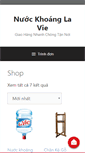 Mobile Screenshot of nuockhoanglavie.org