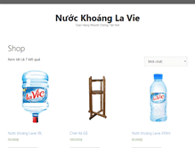 Tablet Screenshot of nuockhoanglavie.org